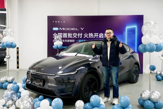 Tesla Unveils New Model Y Deliveries in China Today