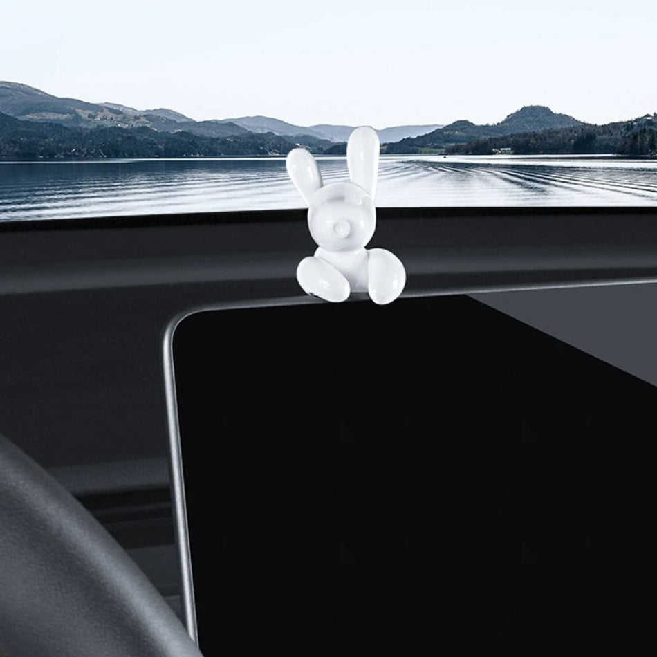 TOPABYTE Dog Mode Mini Screen Decoration Compatible with Model 3 Y 2018-2025+