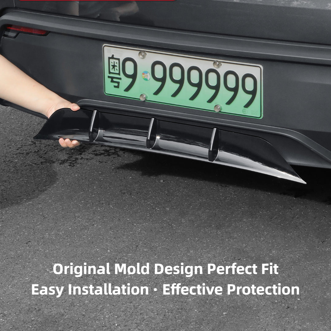 TOPABYTE ABS Car Rear Bumper Diffuser Lip Protection for New Model Y Juniper 2025+