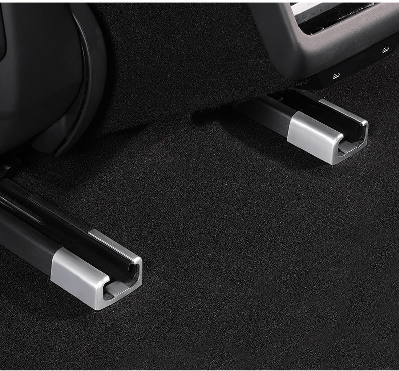 TOPABYTE Rear Seat Slide Rail Anti Kick Plug Buckle ABS For Model 3/Highland