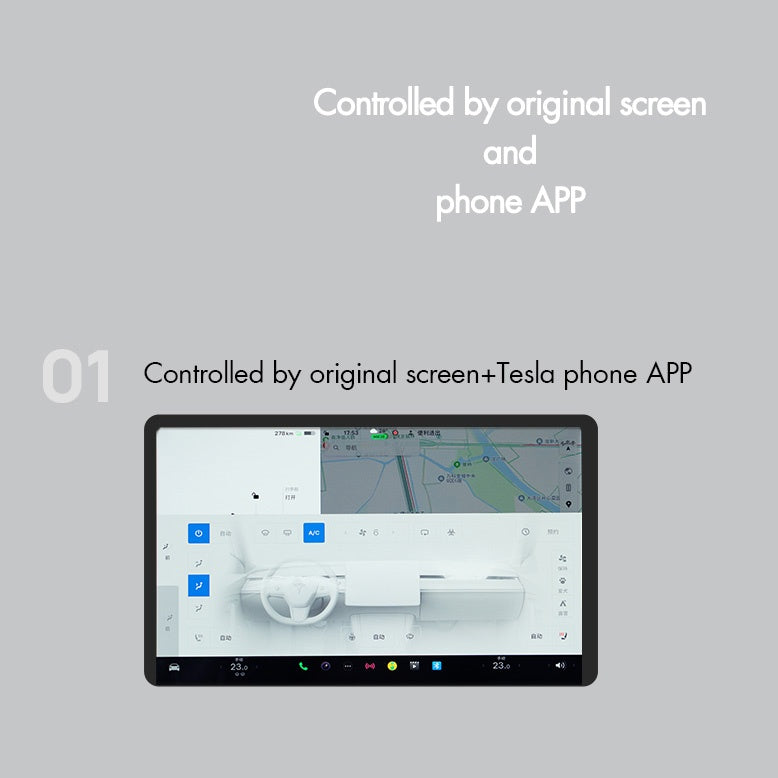 TOPABYTE Ventilated Cooling Seat Cover Cushion for Model 3 2019-2023 / Model Y 2020-2024