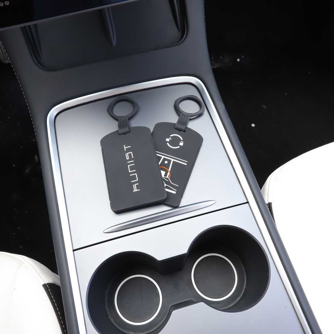 TOPABYTE Silicone Key Card Holder for Model 3YSX