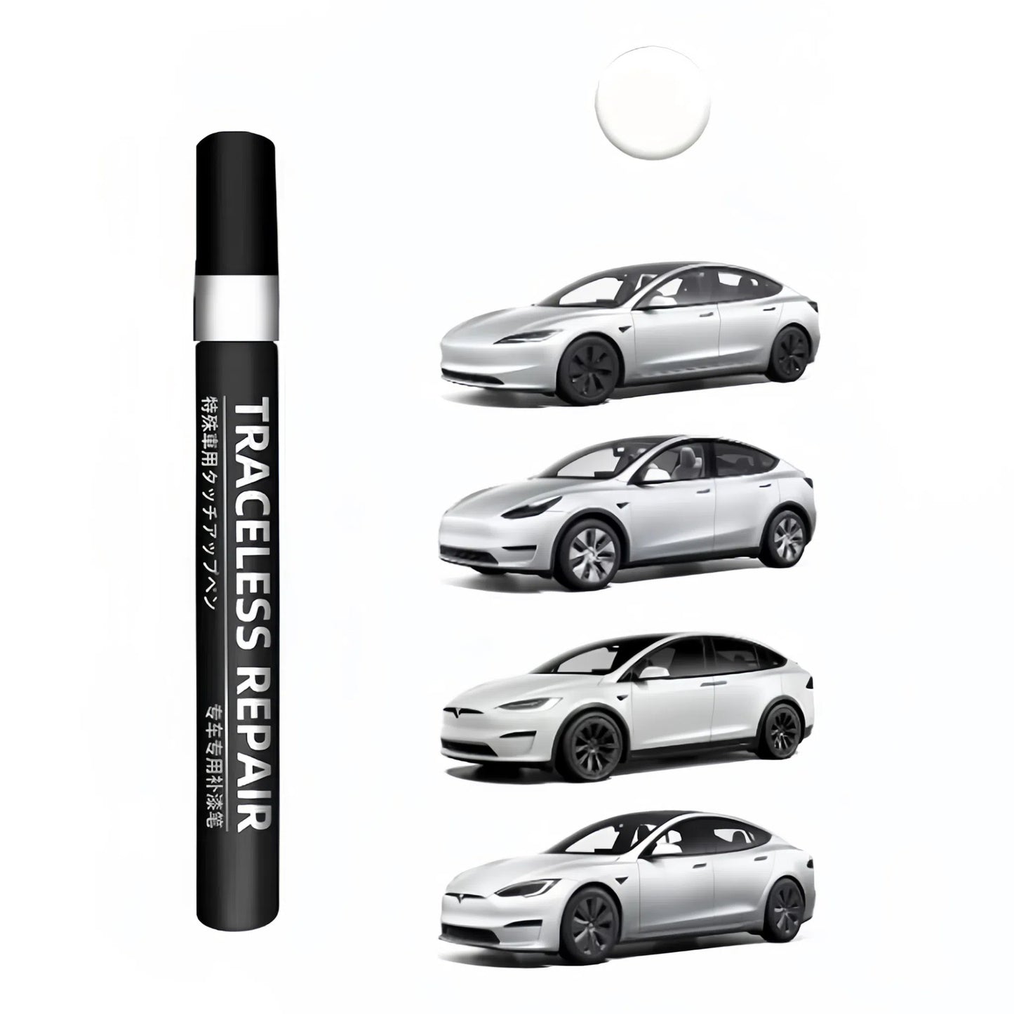 TOPABYTE Touch Up Paint Pen for Model 3YXS Highland - Car Body Paint Repair Kit