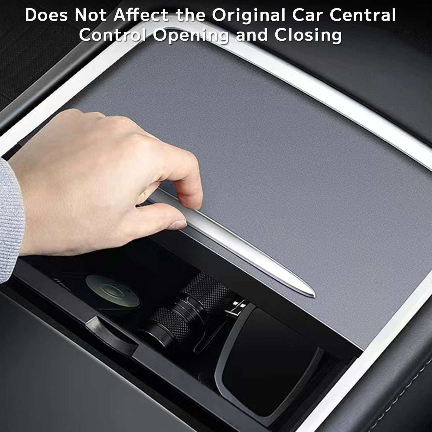 TOPABYTE Center Console Organizer Tray for Model 3 2021-2023 Before Oct. and Model Y 2021-2024