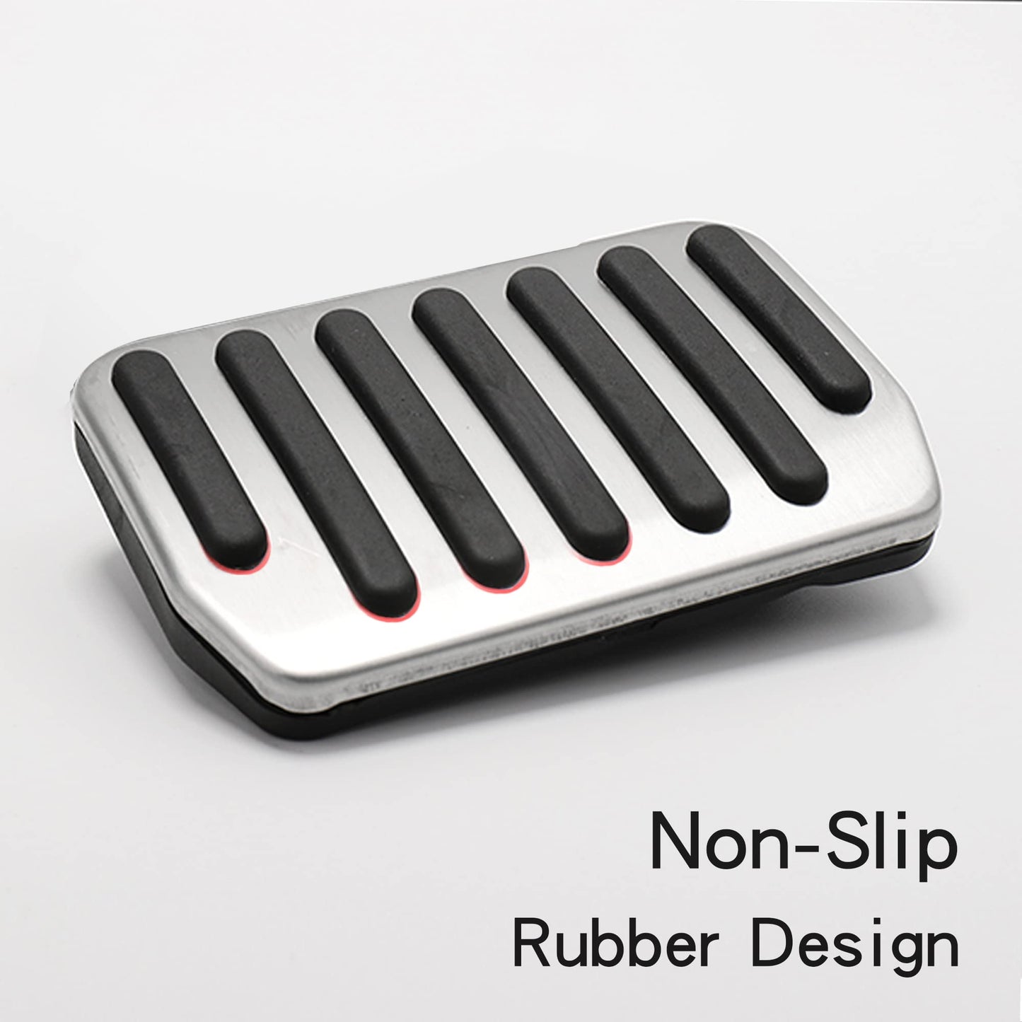 TOPABYTE Foot Pedals Brake Ruel Foot Rest Pads For 2017-2025+ Model 3 Y S X