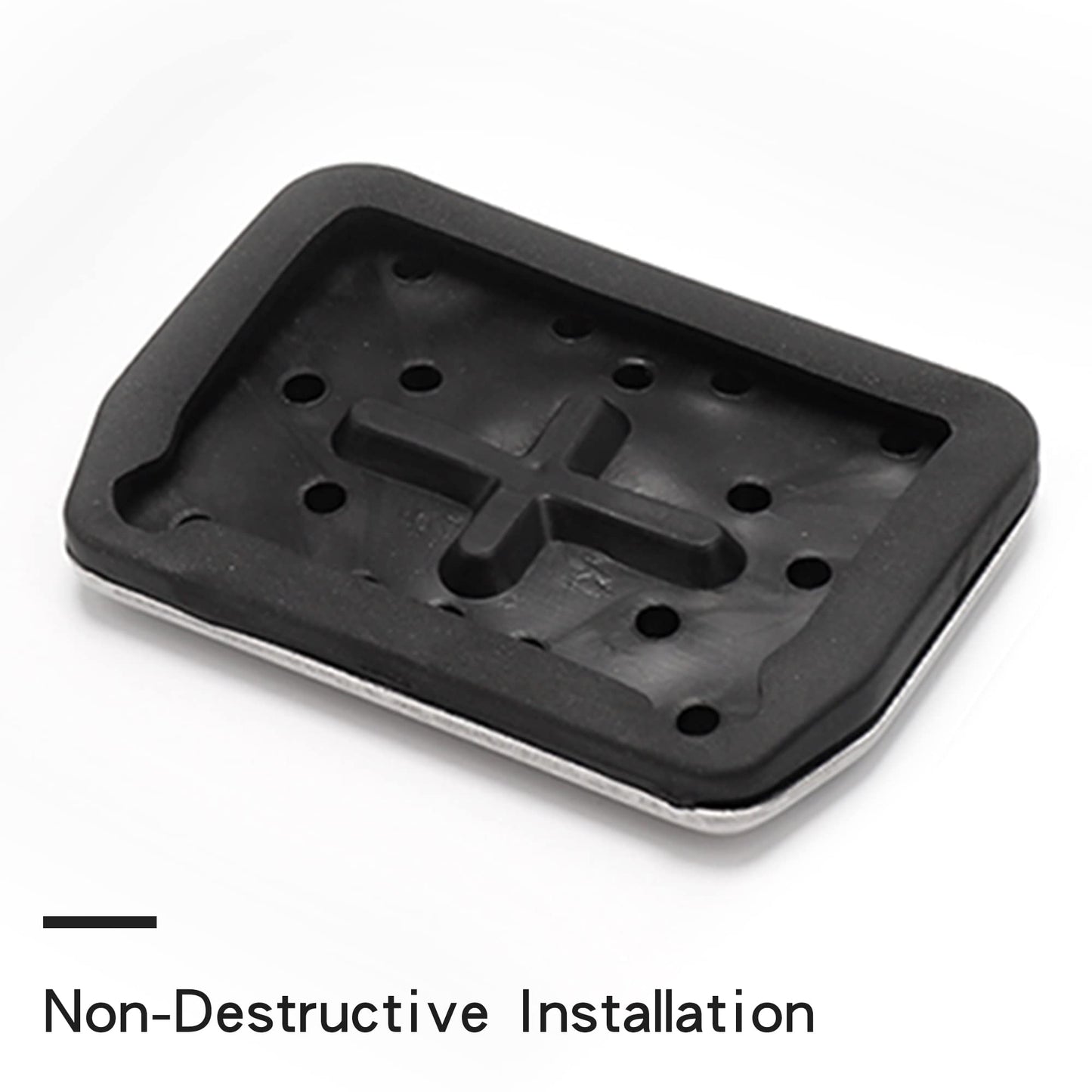 TOPABYTE Foot Pedals Brake Ruel Foot Rest Pads For 2017-2025+ Model 3 Y S X