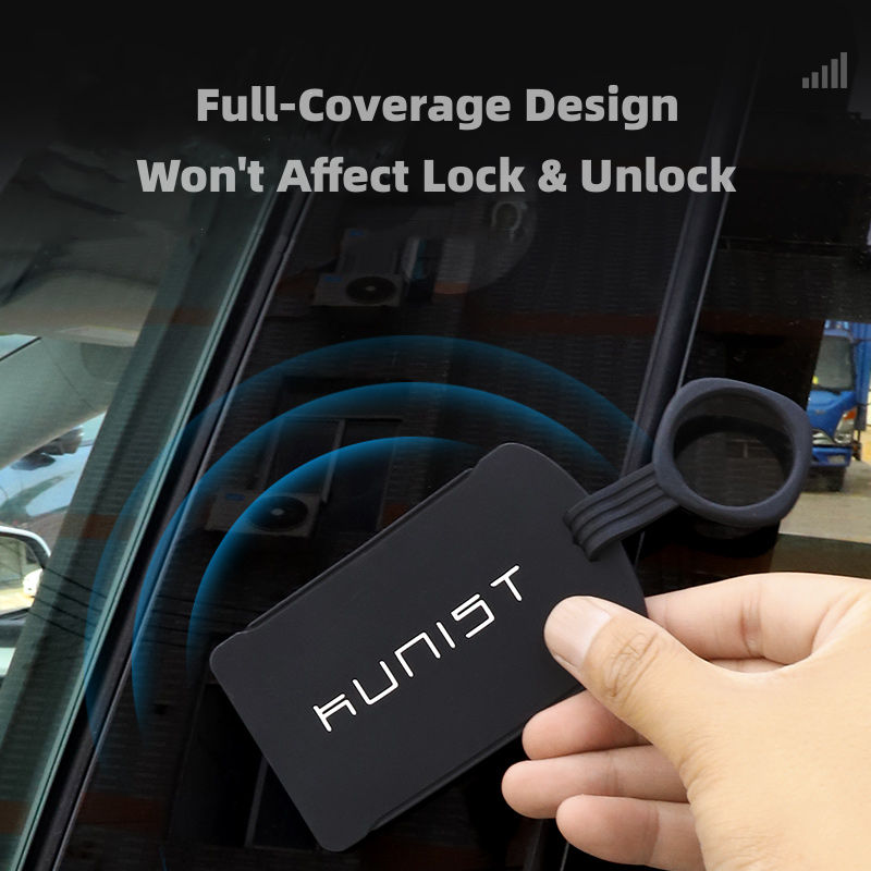 TOPABYTE Silicone Key Card Holder for Model 3YSX