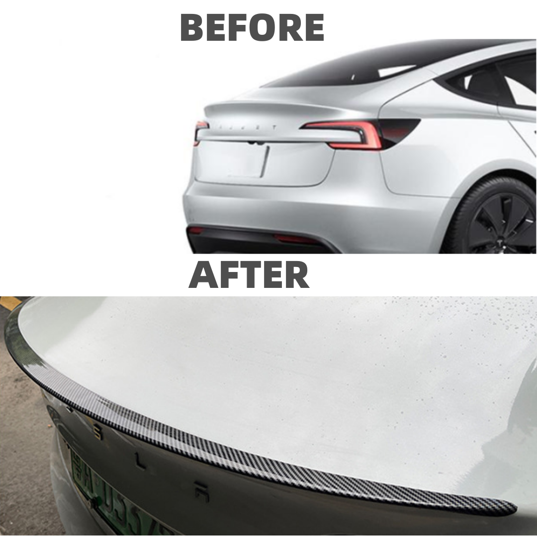 TOPABYTE Rear Spoiler Wing Lip for Model 3 Highland 2024 2025