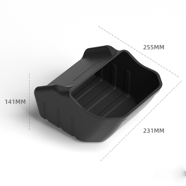 Tylna konsola środkowa Topabyte Organizator silikonu dla Model 3 Highland 2024 2025