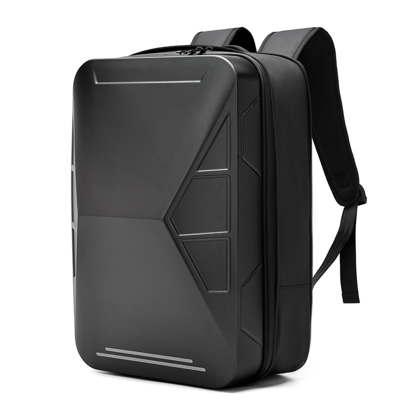 tesla cyber cybertruck model 3 Y S X 2023 2024 Highland hard shell reflective strip light night biking lock big capacity man boy travel business laptop school backpack