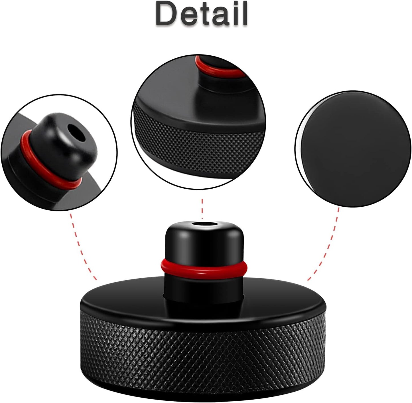 Kit topabyte jack pad per modello 3 y s x (set di 4)