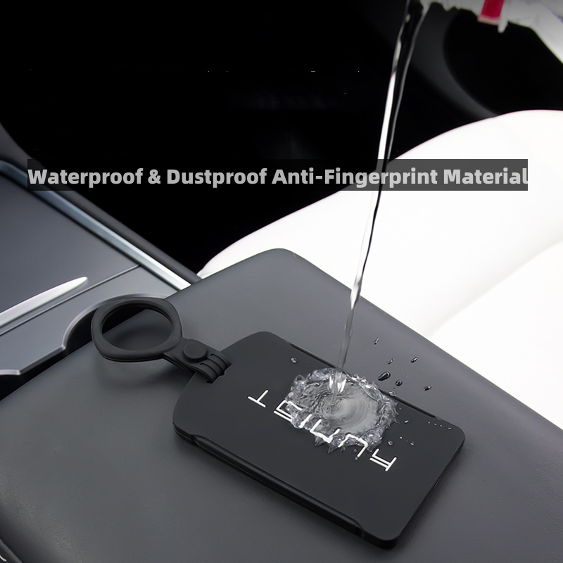 TOPABYTE Silicone Key Card Holder for Model 3YSX