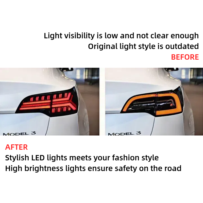 Topabyte Fish Wed Onda Lights for Model 3/Y