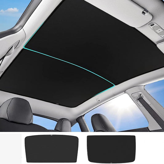 Topabyte Roof Sunshade Ice Crystal Net pour le modèle Y 2020-2025 Juniper & Model 3 2018-2025 Highland