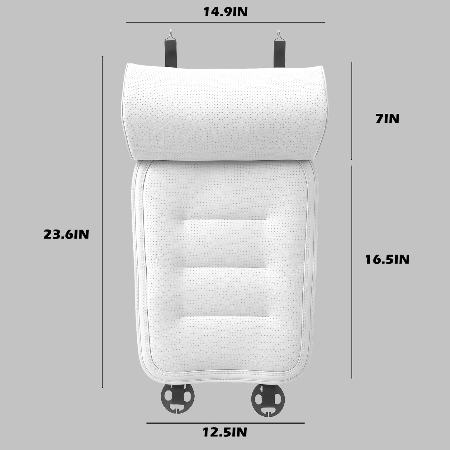 Car Seat Leg Extender Relieve Fatigue Car Seat Cushion with Leg Support for Long Driving, Memory Foam Legs Rest for Office Chairs Leg Support Cushion for Driver
