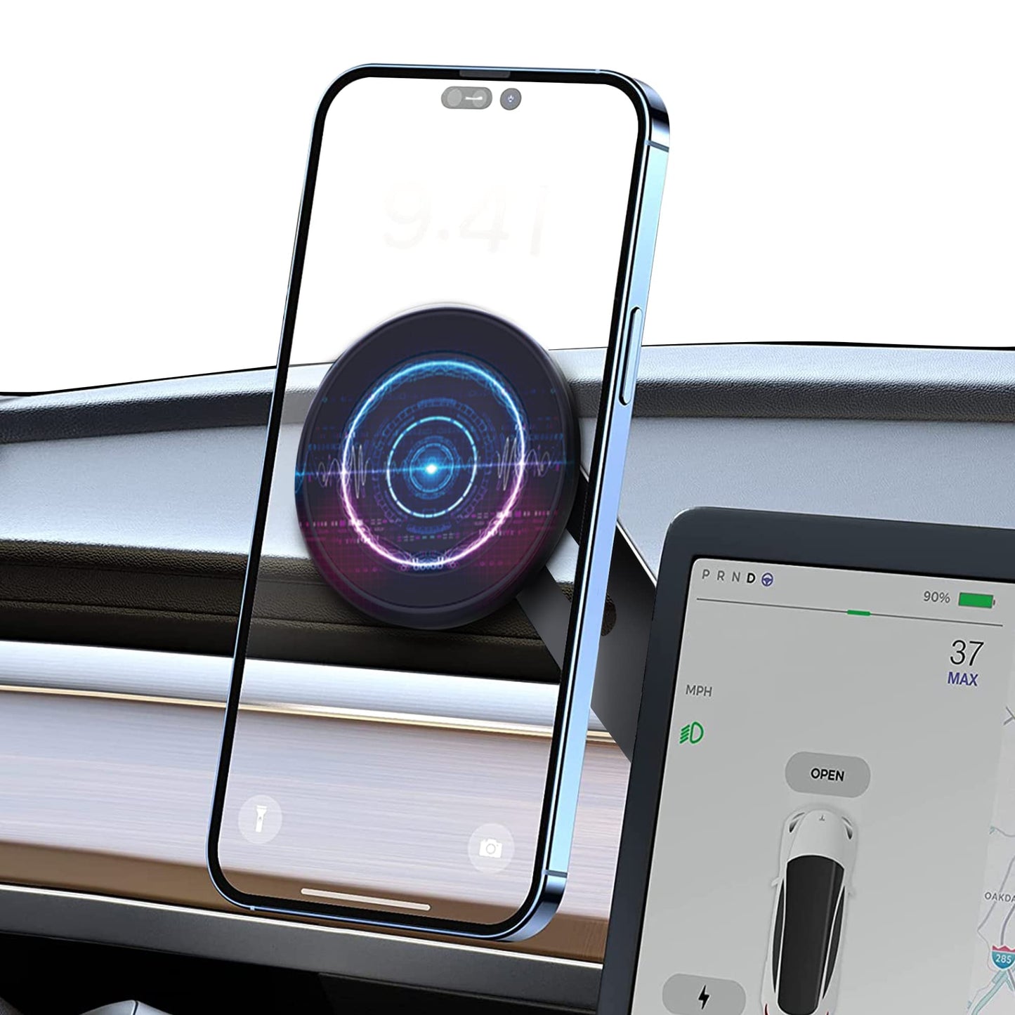 TOPABYTE MAGNÉTICO RETRABILIDADE DE TOLO DE CARRO