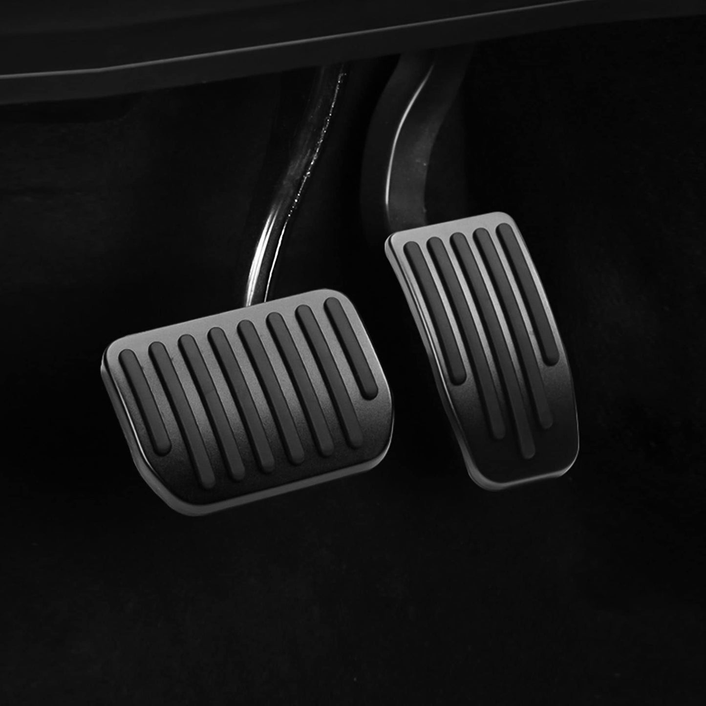 TOPABYTE Foot Pedals Brake Ruel Foot Rest Pads For 2017-2025+ Model 3 Y S X
