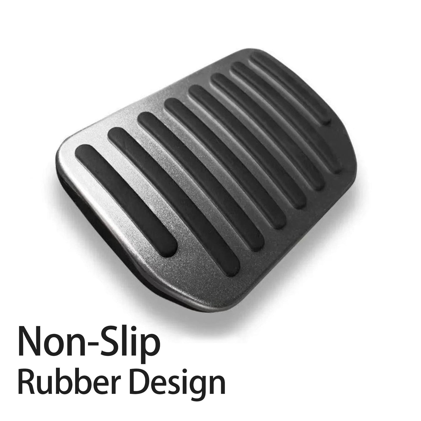 TOPABYTE Foot Pedals Brake Ruel Foot Rest Pads For 2017-2025+ Model 3 Y S X