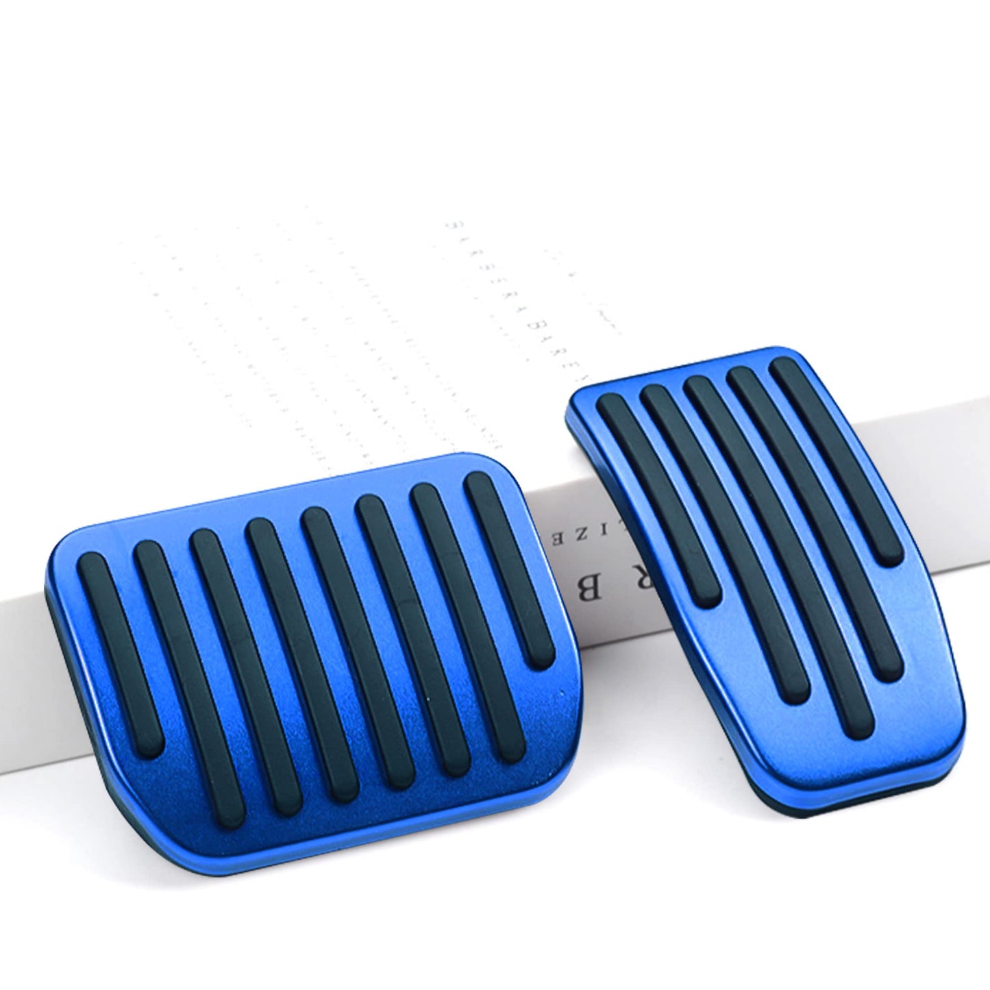 TOPABYTE Foot Pedals Brake Ruel Foot Rest Pads For 2017-2025+ Model 3 Y S X