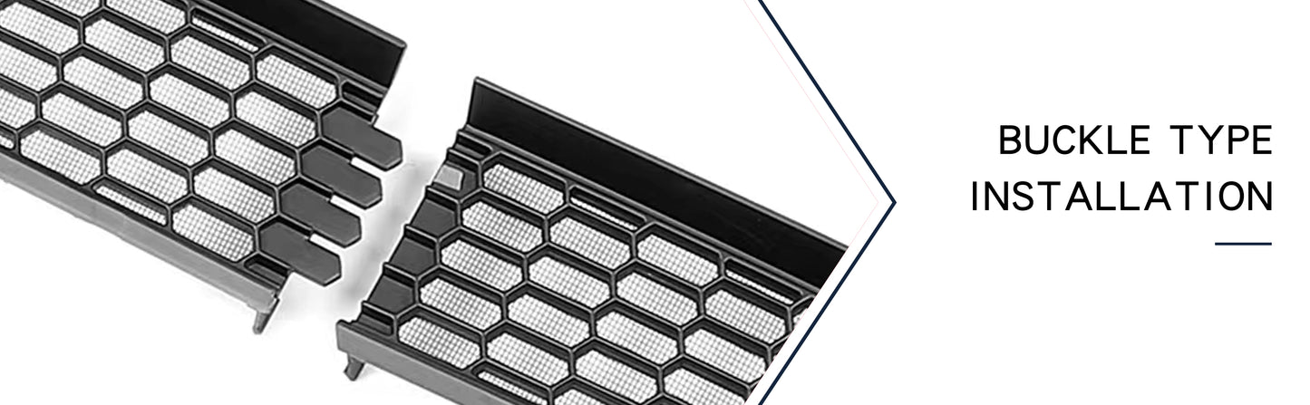 TOPABYTE Front Grill Mesh Protector Net for Model 3 Y Segmented Anti Leaves Insect