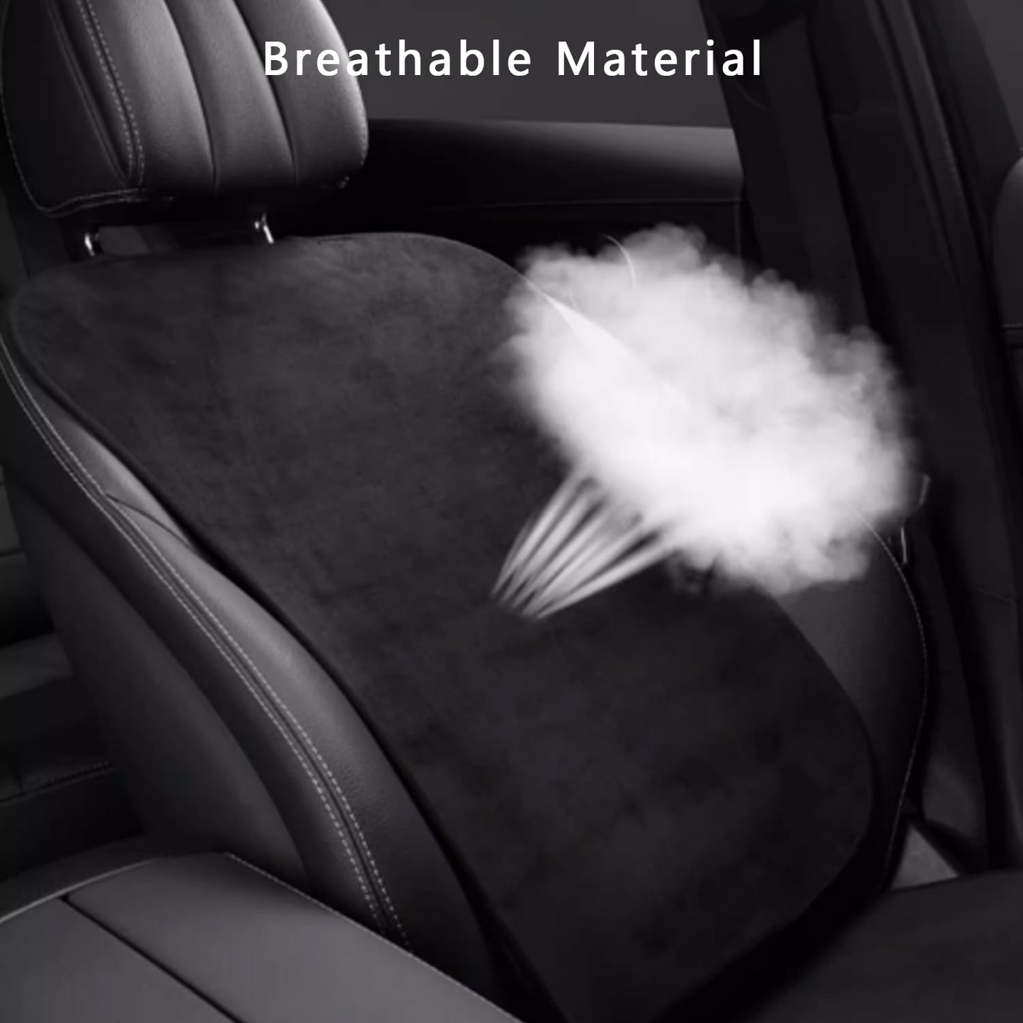TOPABYTE Car Seat Flannel Cushion for Model 3 Y 2018-2025+ Highland Juniper