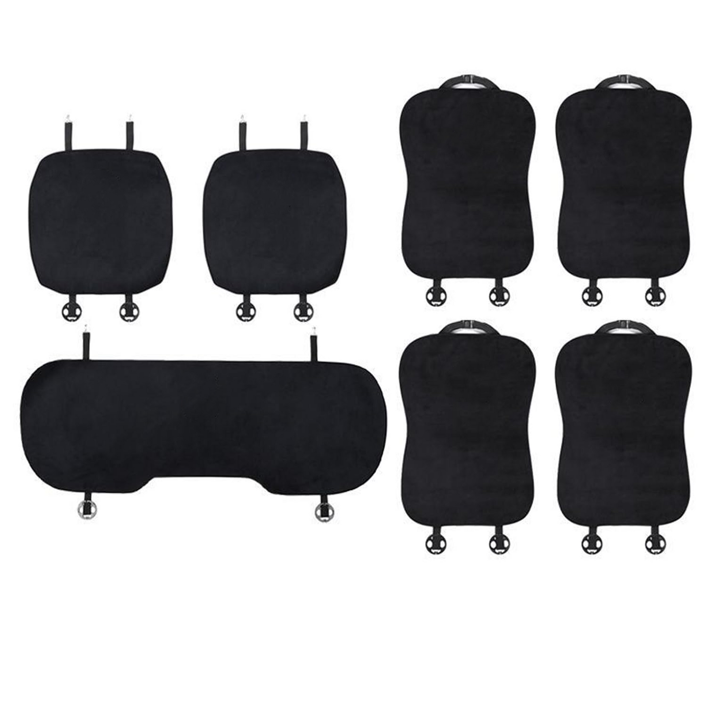TOPABYTE Car Seat Flannel Cushion for Model 3 Y 2018-2025+ Highland Juniper