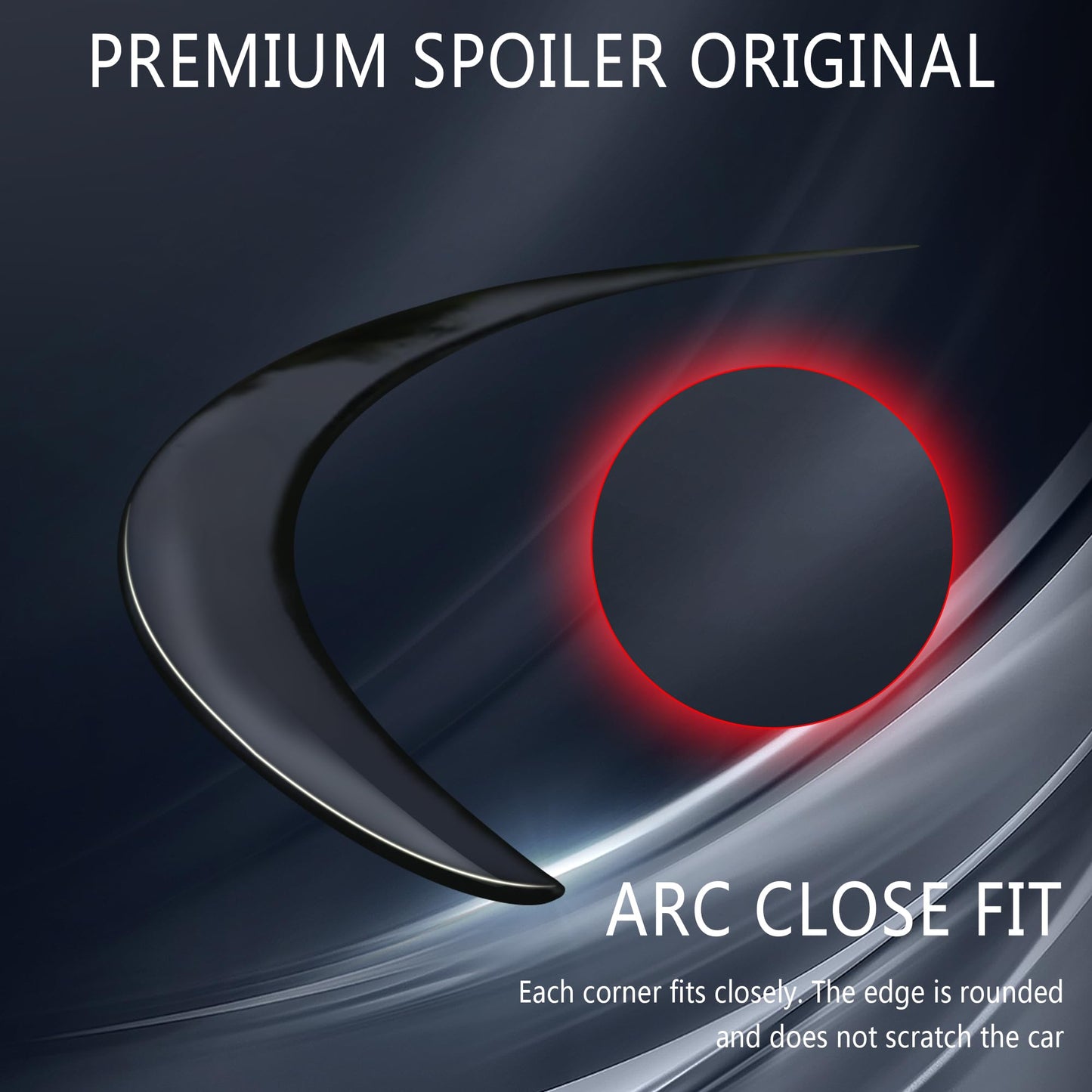 Topabyte arrière SPOILER LIP LIP POUR MODÈLE 3 2017-2023 & MODÈLE Y 2020-2024