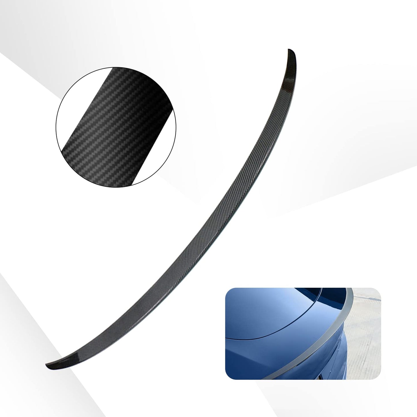 Topabyte arrière SPOILER LIP LIP POUR MODÈLE 3 2017-2023 & MODÈLE Y 2020-2024