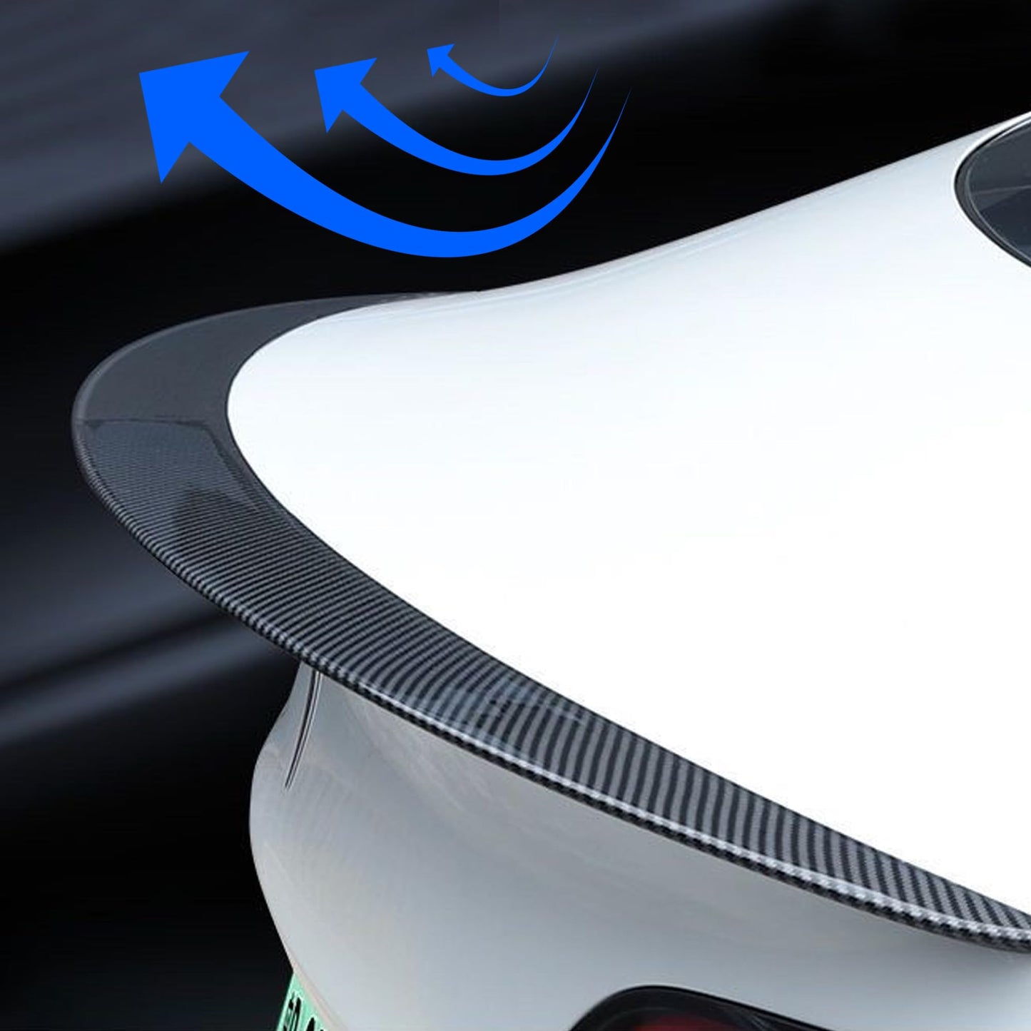 Topabyte arrière SPOILER LIP LIP POUR MODÈLE 3 2017-2023 & MODÈLE Y 2020-2024
