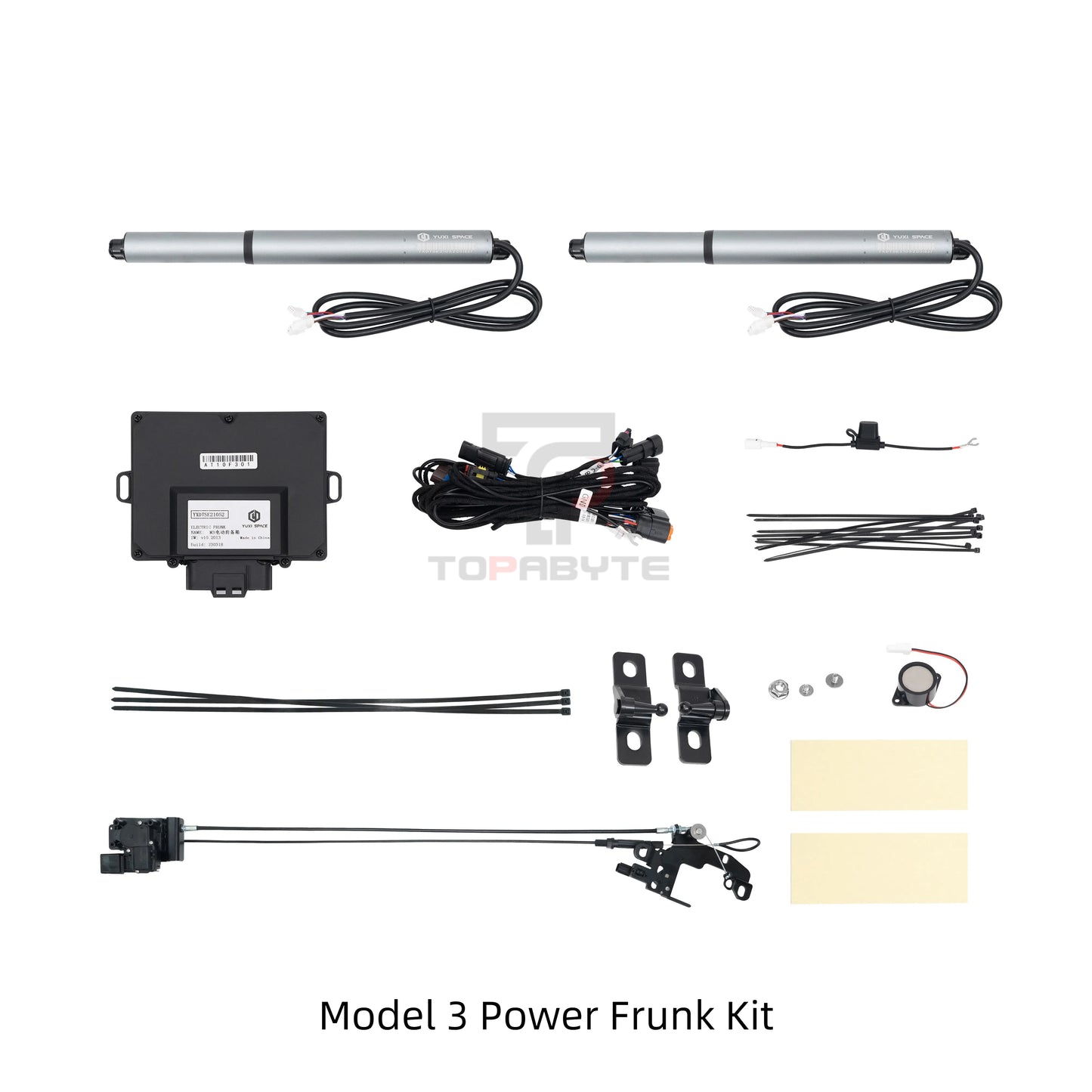 TOPABYTE Power Frunk 2.0 for Model 3/Highland/Y/Juniper/S/X