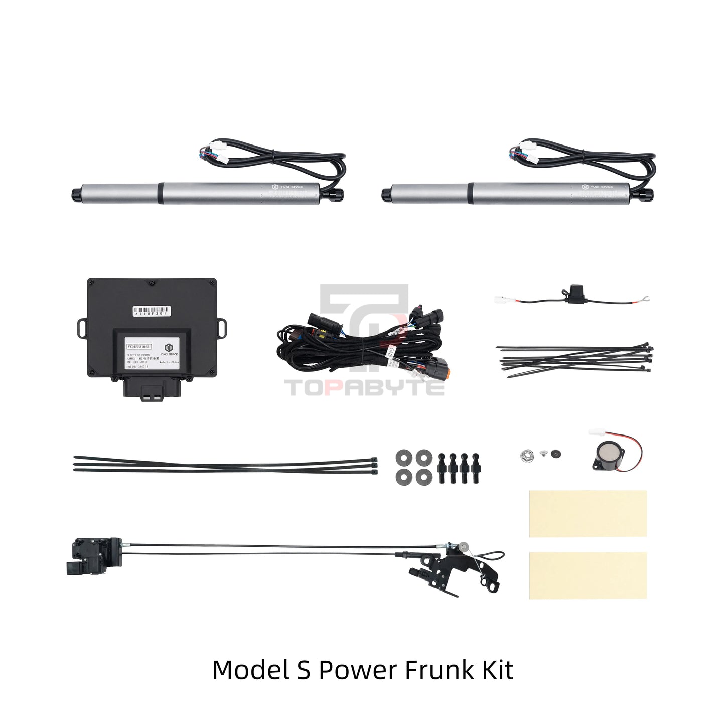 TOPABYTE Power Frunk 2.0 for Model 3/Highland/Y/Juniper/S/X
