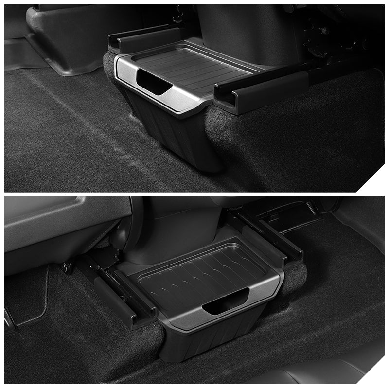 TOPABYTE Rear Seat Storage Box for Model Y 2020-2025 Juniper Center Console