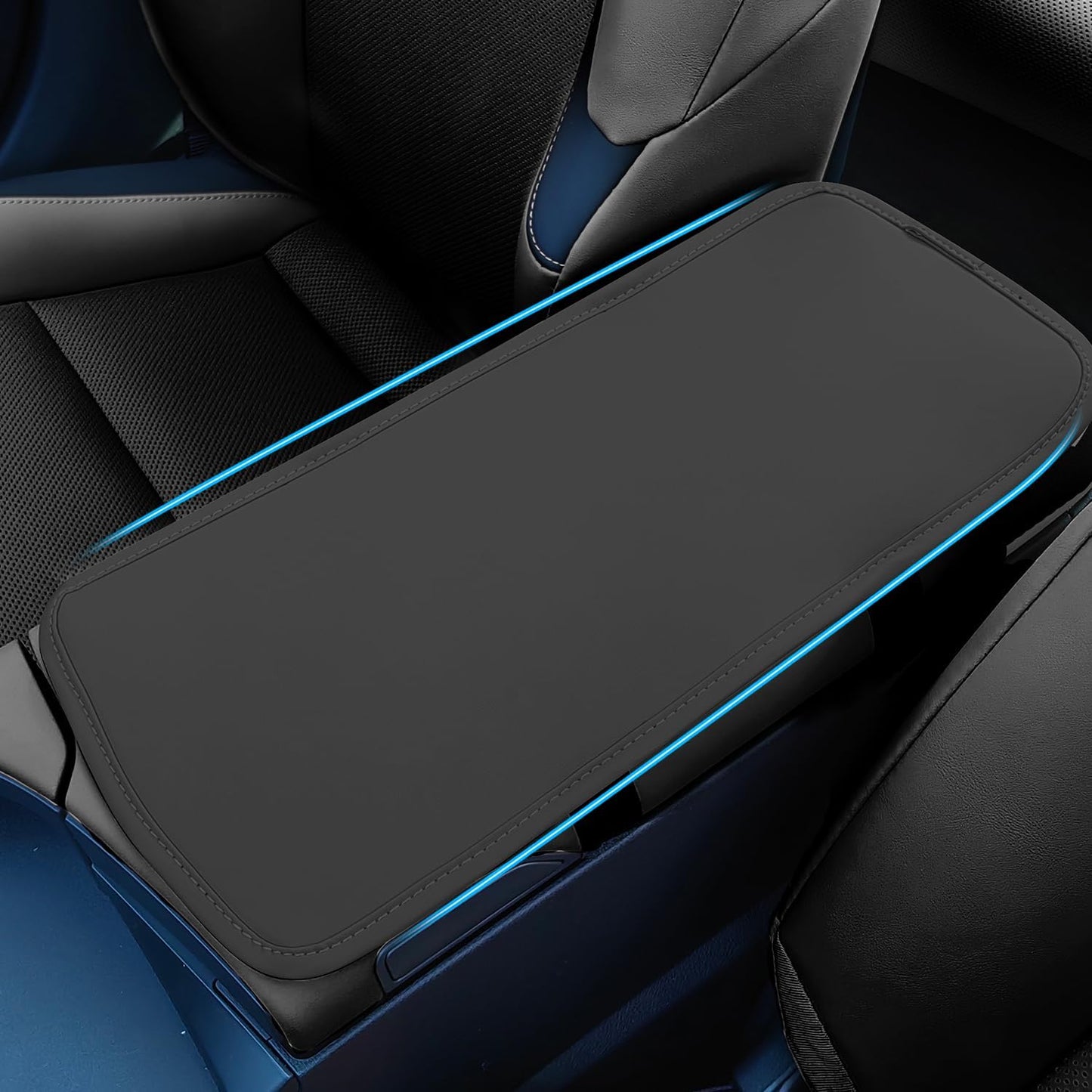 TOPABYTE Leather Center Armrest Box Cover for Lexus RX NX