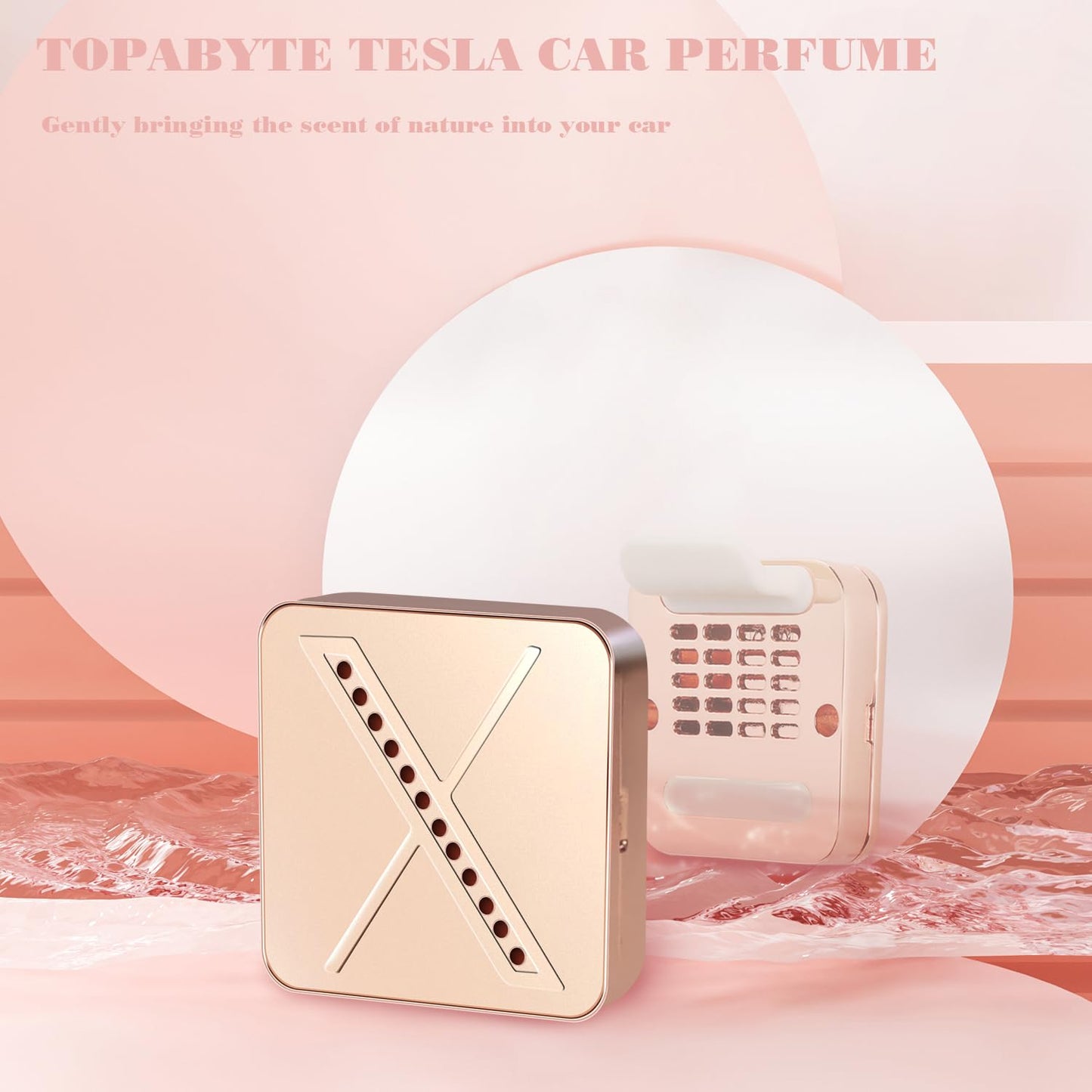 TOPABYTE Vent Car Air Freshener for Model 3 Before 2023 Oct. & Model Y 2020-2024