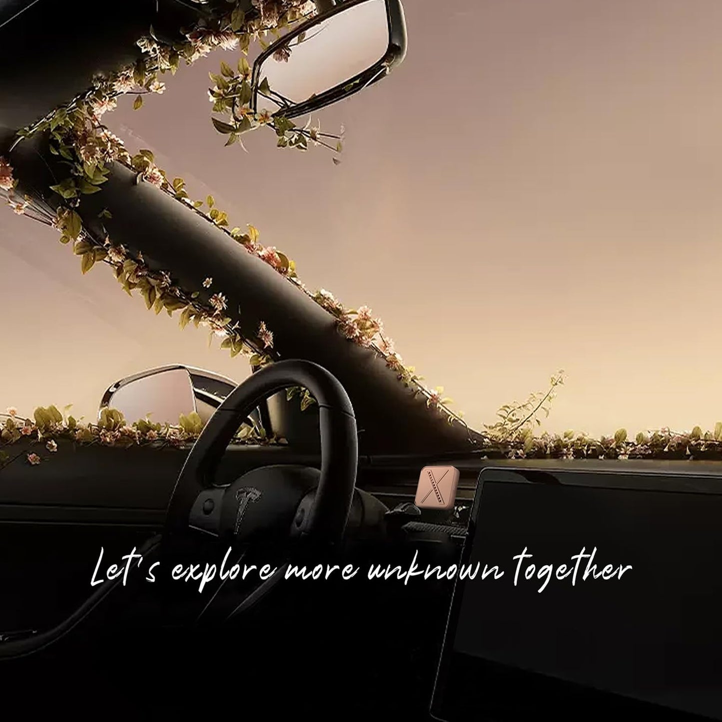 TOPABYTE Vent Car Air Freshener for Model 3 Before 2023 Oct. & Model Y 2020-2024