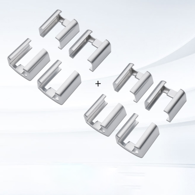 TOPABYTE Rear Seat Slide Rail Anti Kick Plug Buckle ABS For Model 3/Highland
