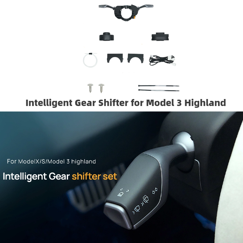 TOPABYTE Intelligent Gear Shifter for Model 3 Highland 2024 2025 & Model S/X 2022+