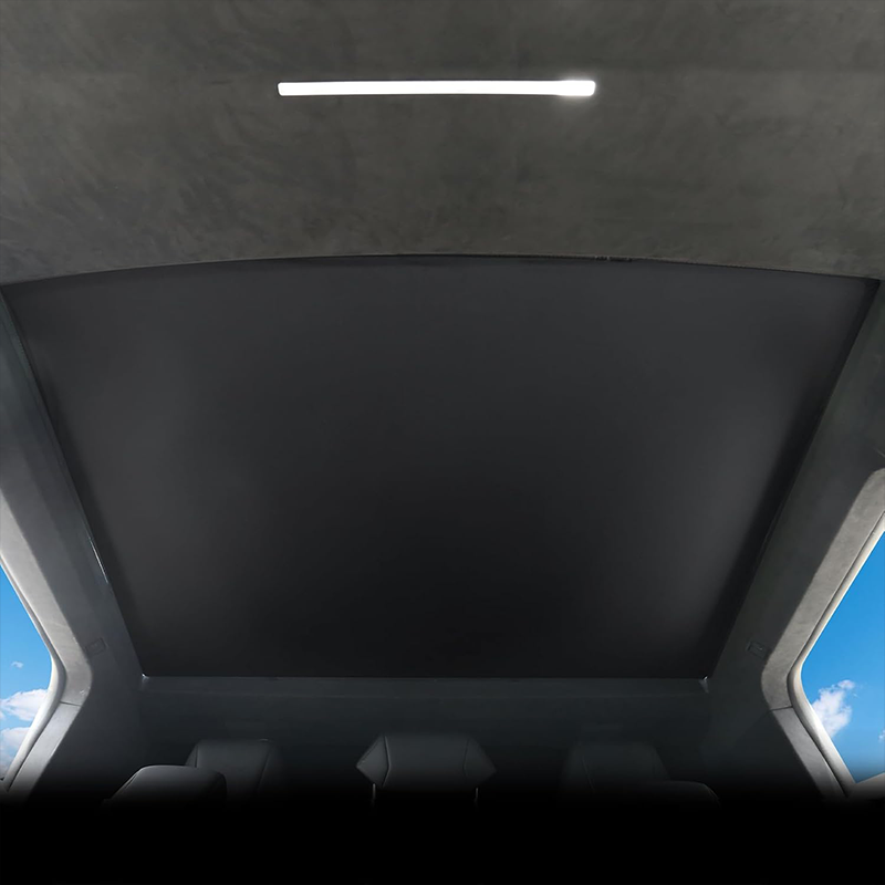 TOPABYTE Glass Roof & Windshield Sunshade Ice Crystal Net for 2024 Cybertruck