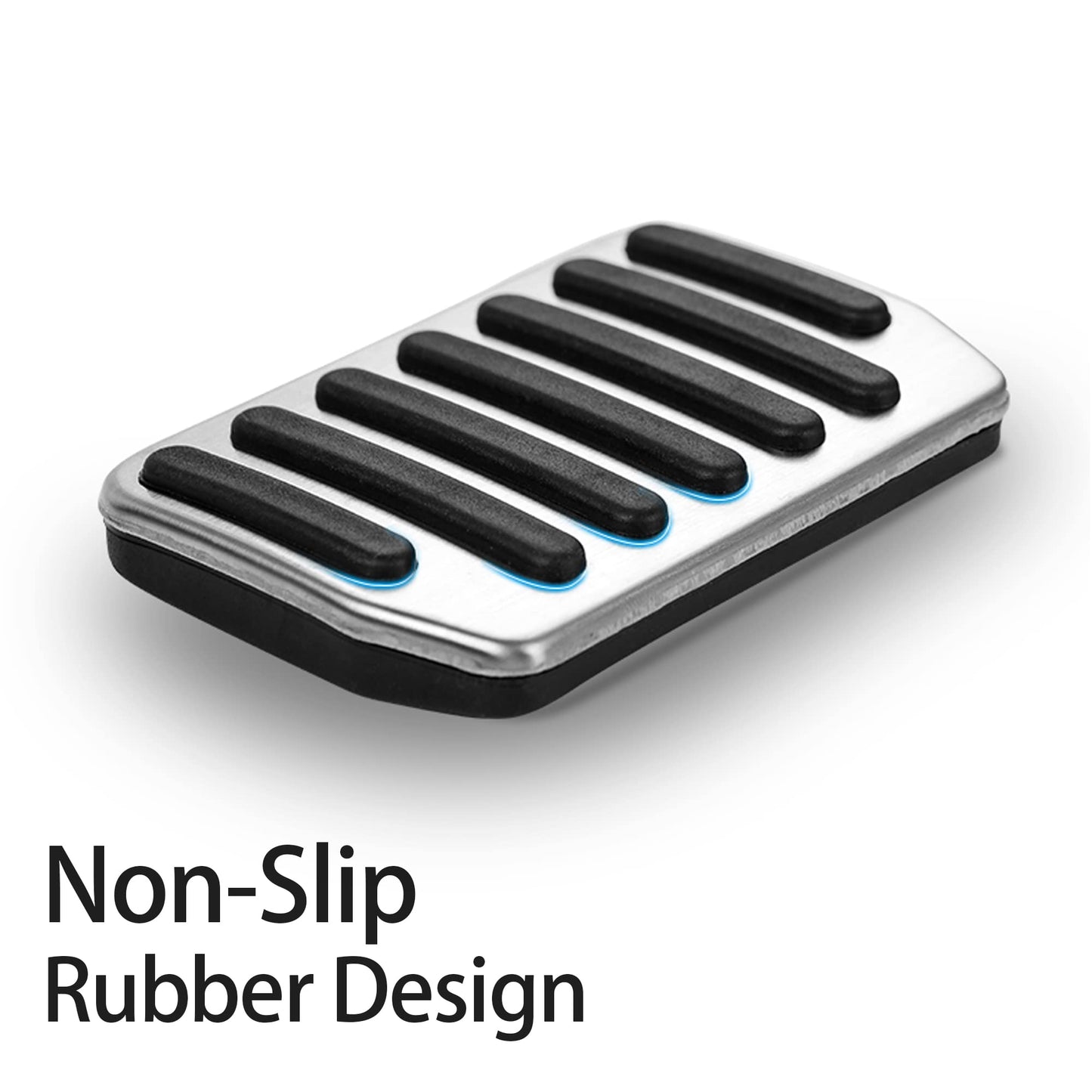 TOPABYTE Foot Pedals Brake Ruel Foot Rest Pads For 2017-2025+ Model 3 Y S X