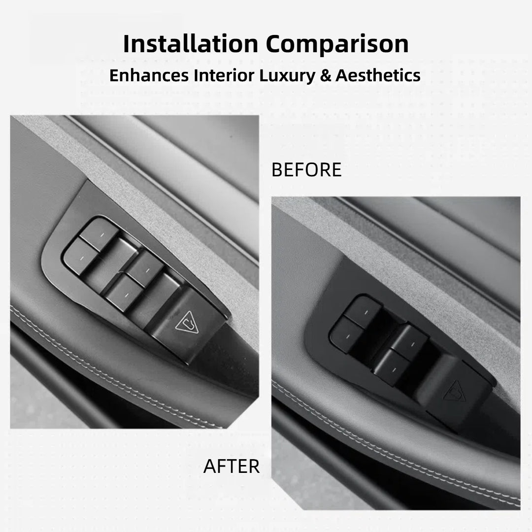 TOPABYTE Silicone Window Lift Switch Buttons Cover Panel for New Model Y Juniper