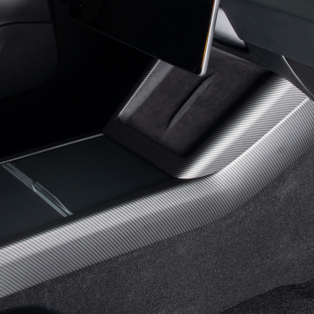 TOPABYTE Center Console Side Trim & Frame Cover Interior Decoration for New Model Y 2025 Juniper & Model 3 2024+ Highland