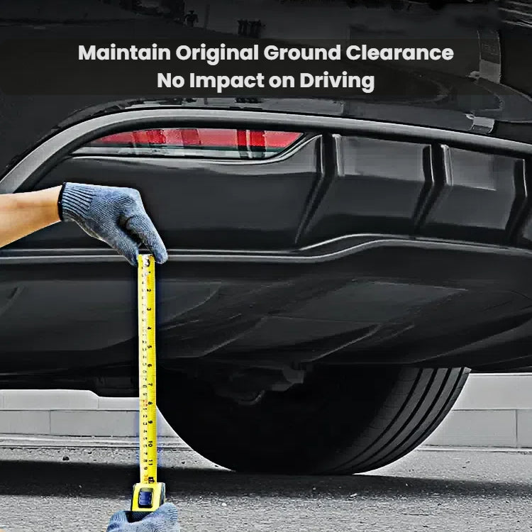 Topaocte ABS voiture arrière du pare-chocs arrière Protection des lèvres pour 2024 2025 Modèle 3 Highland
