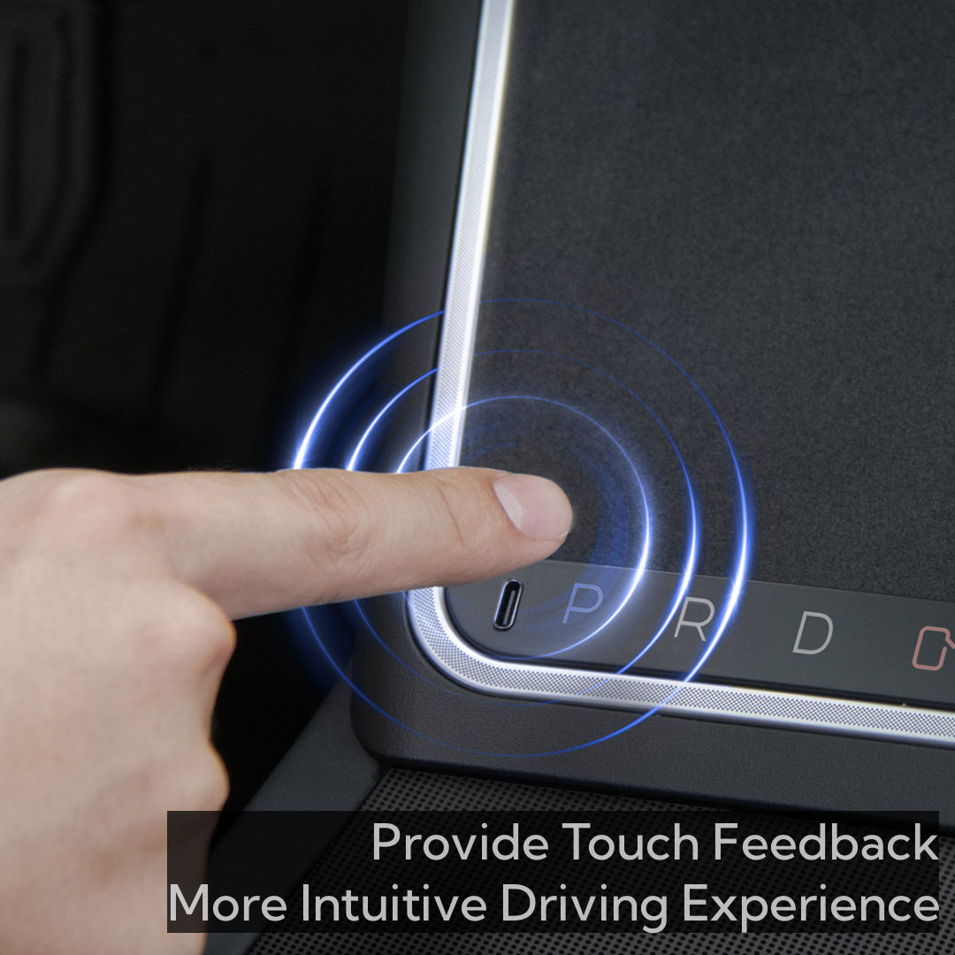 TOPABYTE Center Console Wireless Charger with Ambient Light & Buttons For Model 3 Highland & New Model Y Juniper 2025+