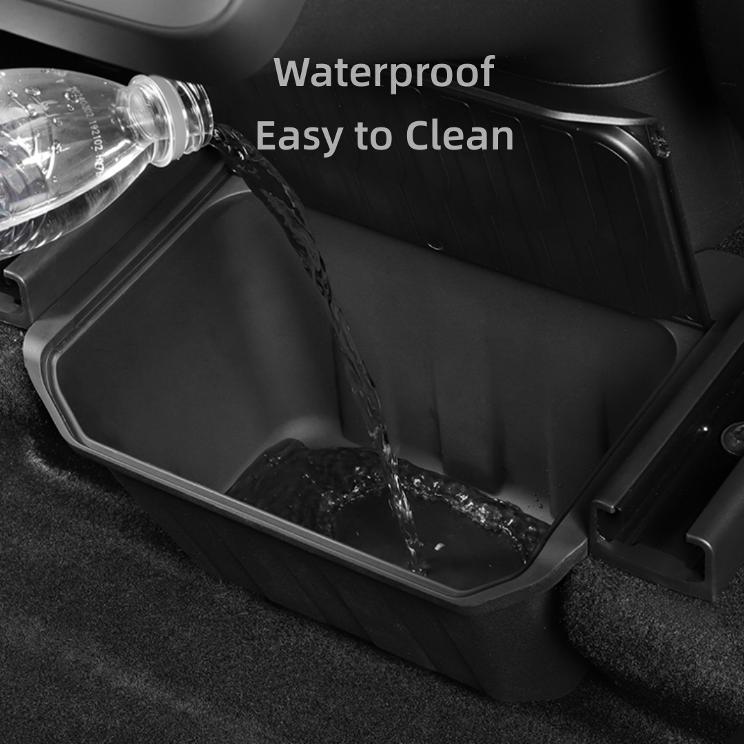 TOPABYTE Rear Seat Storage Box for Model Y 2020-2025 Juniper Center Console