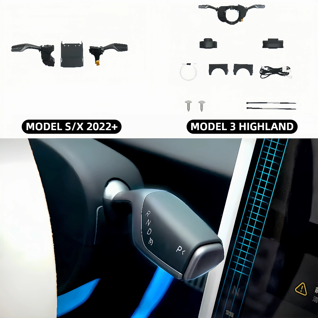 TOPABYTE Intelligent Gear Shifter for Model 3 Highland 2024 2025 & Model S/X 2022+