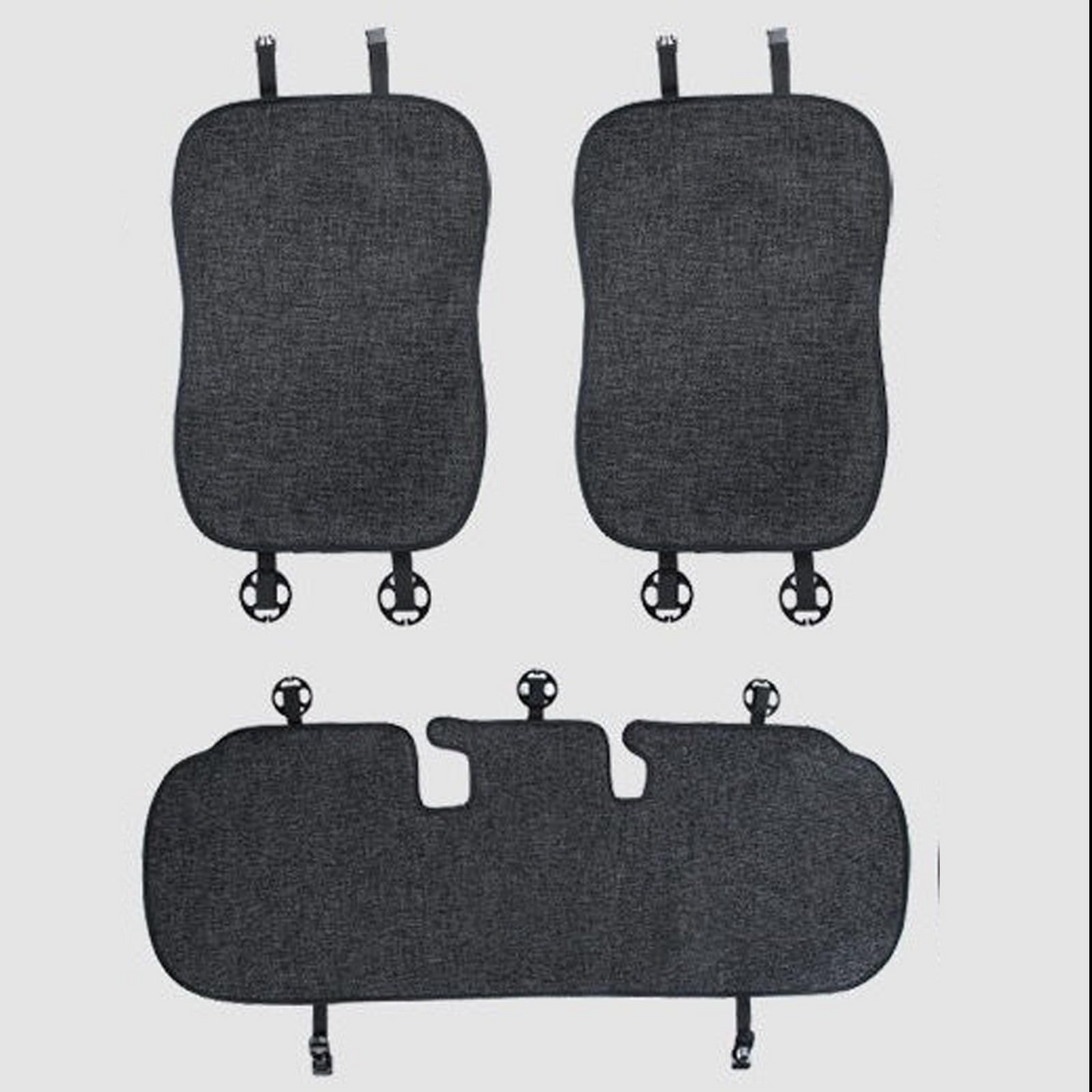 TOPABYTE Car Seat Linen Cushion for Model Y 3 2019-2025 Highland Juniper