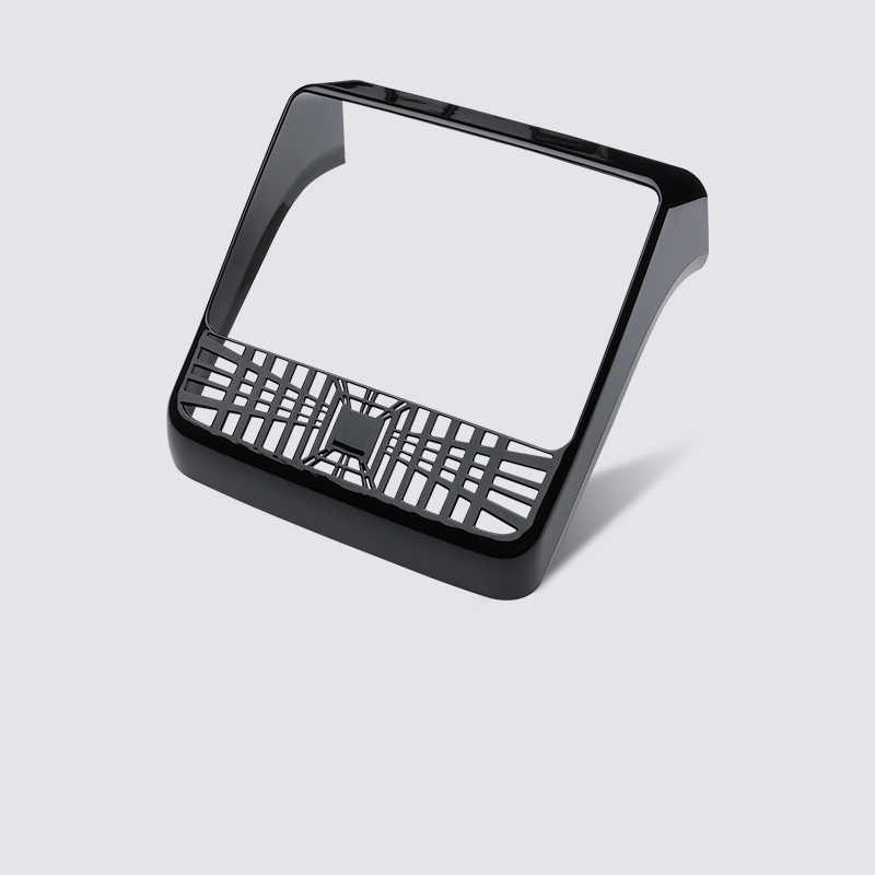 Protettore per bordo dello schermo di sfiato dell'aria posteriore topabyte per 2025 Nuovo Modello Y Juniper e 2024+ Modello 3 Highland Ploid Style (ABS)
