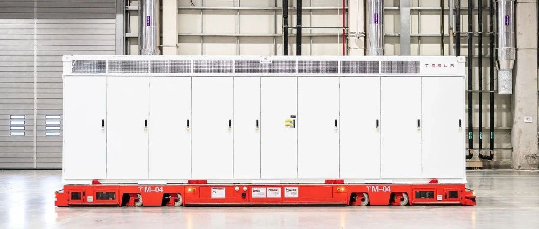 Tesla Is More Than Just A Car! "Made In China" Energy Storage System Megapack Was Successfully Rolled Off The Production Line