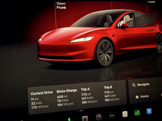 Tesla Model 3 Long Range RWD Exceeds Expectations with 408-Mile Range Achievement