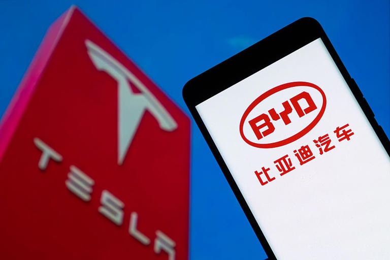 BYD Breaks Tesla’s European EV Sales Record in April for the First Time
